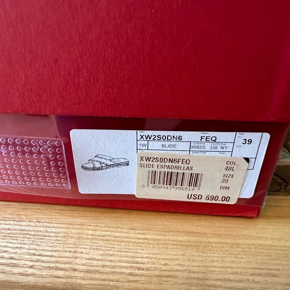 Valentino Espadrilles flat brown - never worn - Picture 6 of 7